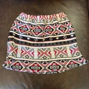 Urban Outfitters Patterned Skirt (NWOT)